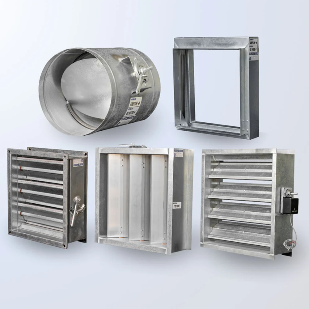 Dampers, VAV & Silencers