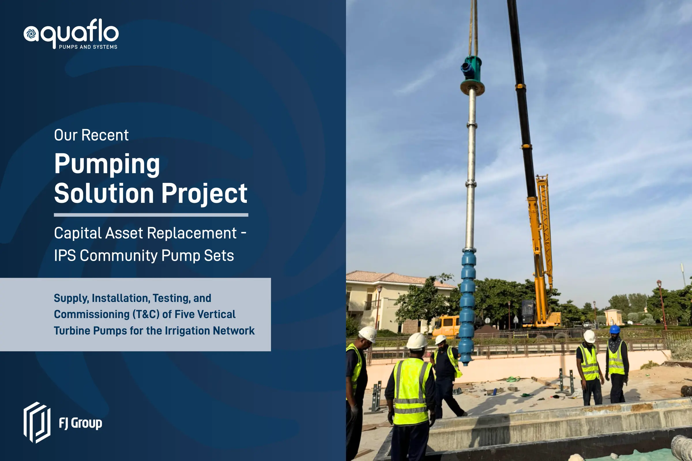 Advanced Pumping Upgrade Completed for Irrigation Network